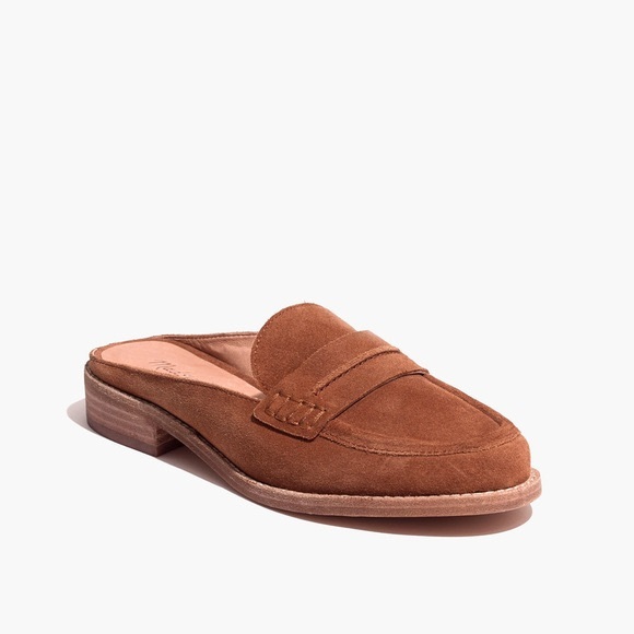Madewell Shoes - Madewell Elinor Suede Loafer Mules